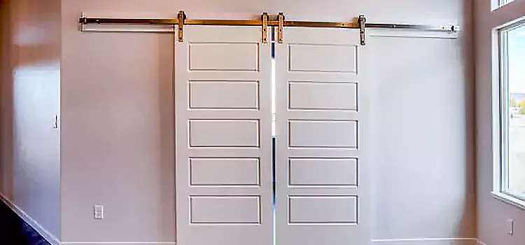 Glass Barn Door with Installation Hardware Kit Malden